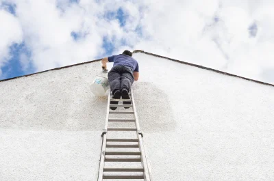 Peinture extérieure à Sasnières — façades et ravalement